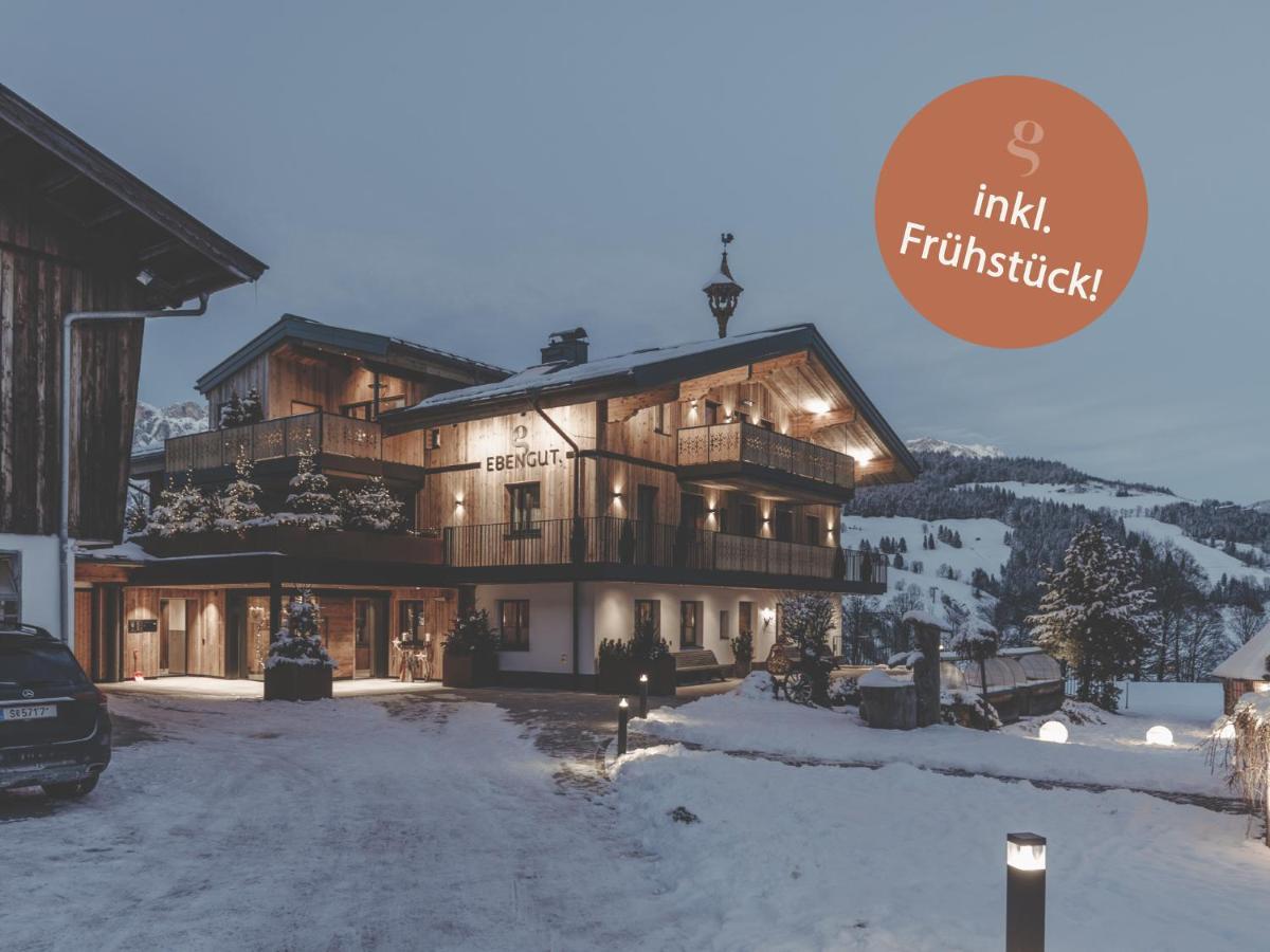 Biohof Ebengut Aparthotel Maria Alm am Steinernen Meer Luaran gambar