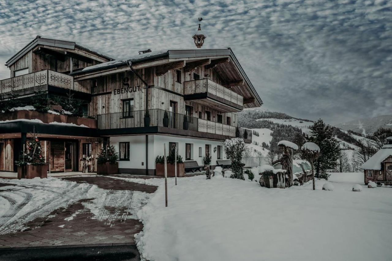 Biohof Ebengut Aparthotel Maria Alm am Steinernen Meer Luaran gambar