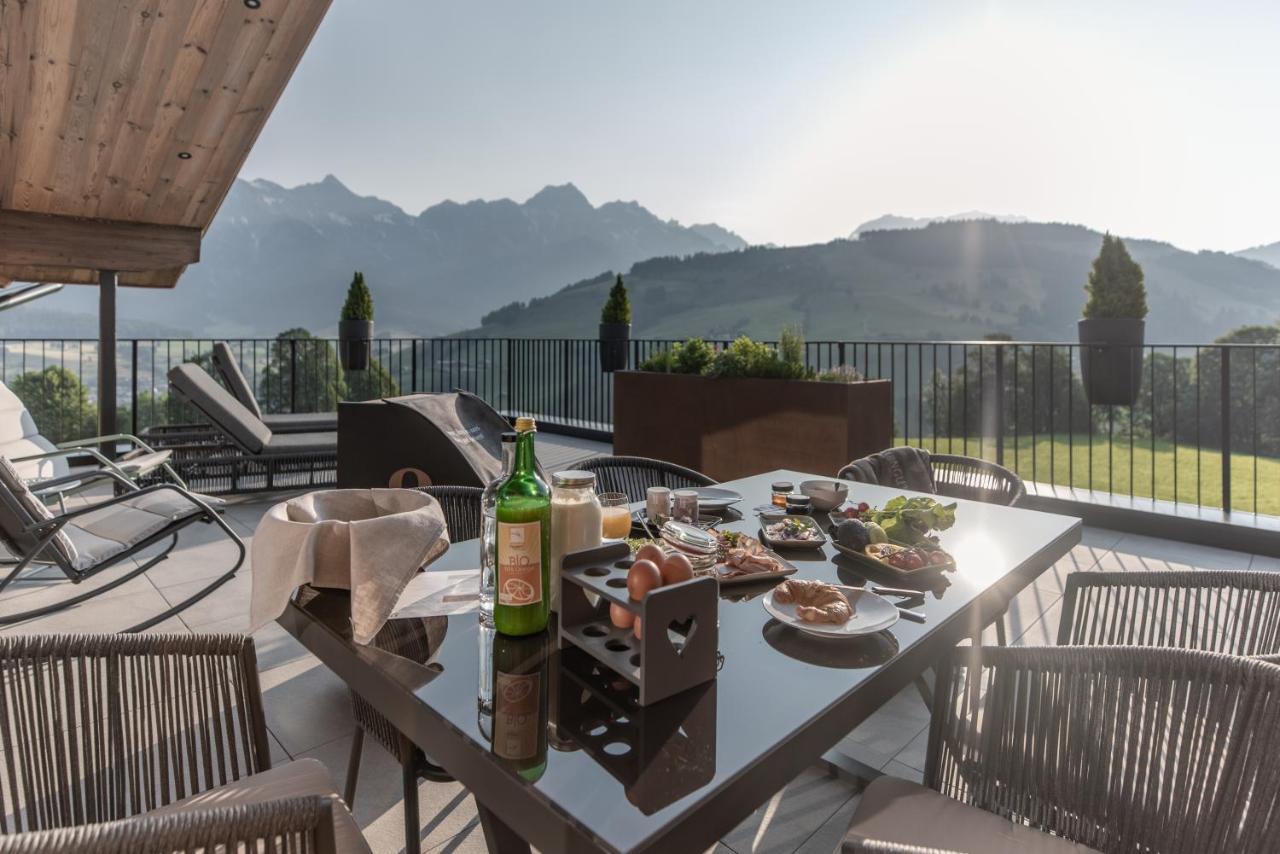 Biohof Ebengut Aparthotel Maria Alm am Steinernen Meer Luaran gambar