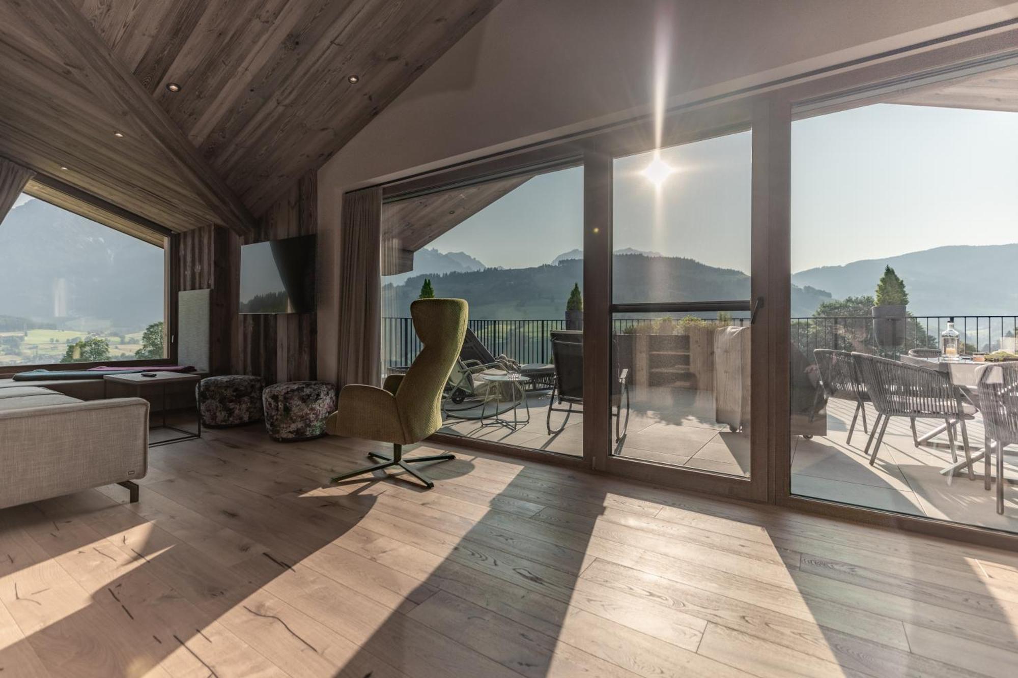 Biohof Ebengut Aparthotel Maria Alm am Steinernen Meer Luaran gambar