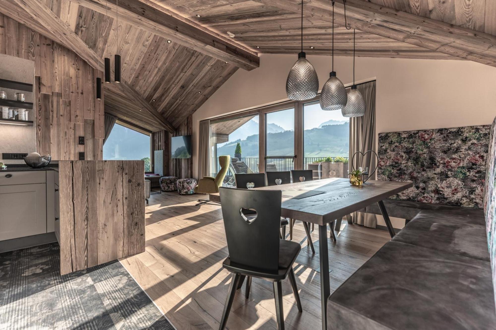 Biohof Ebengut Aparthotel Maria Alm am Steinernen Meer Luaran gambar