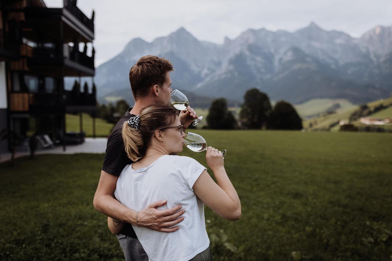 Biohof Ebengut Aparthotel Maria Alm am Steinernen Meer Luaran gambar