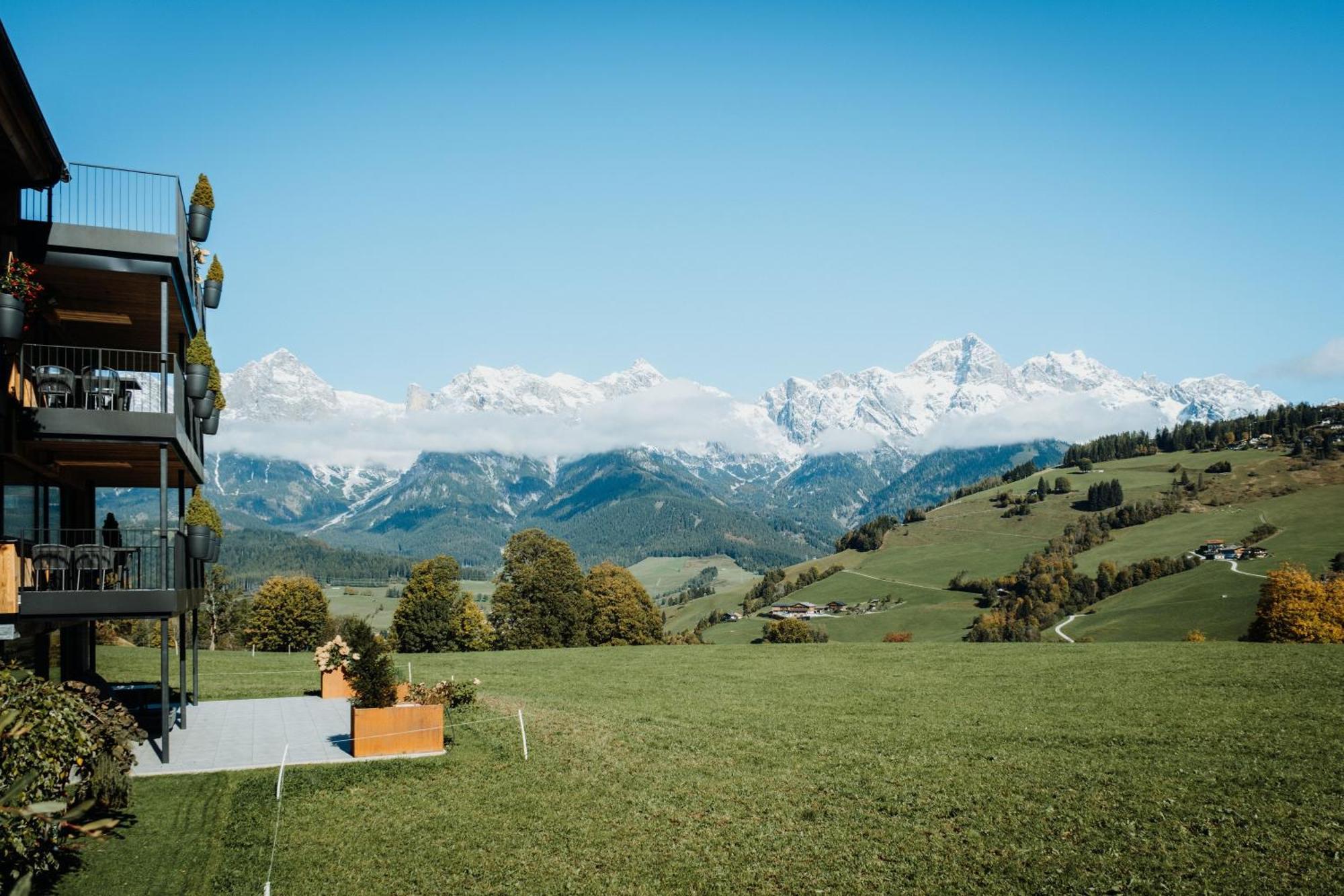 Biohof Ebengut Aparthotel Maria Alm am Steinernen Meer Luaran gambar