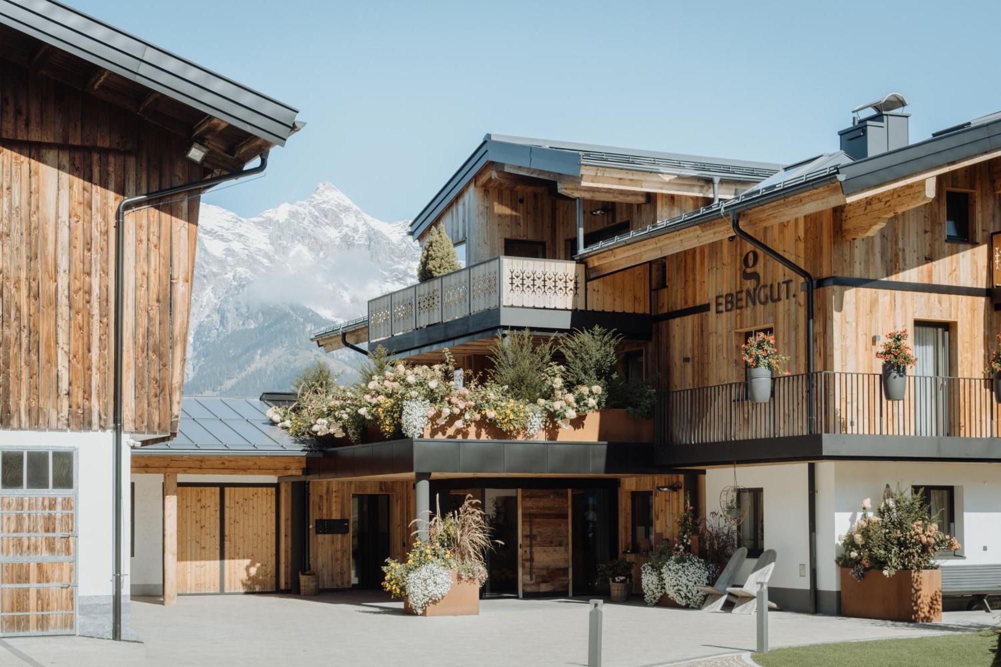 Biohof Ebengut Aparthotel Maria Alm am Steinernen Meer Luaran gambar